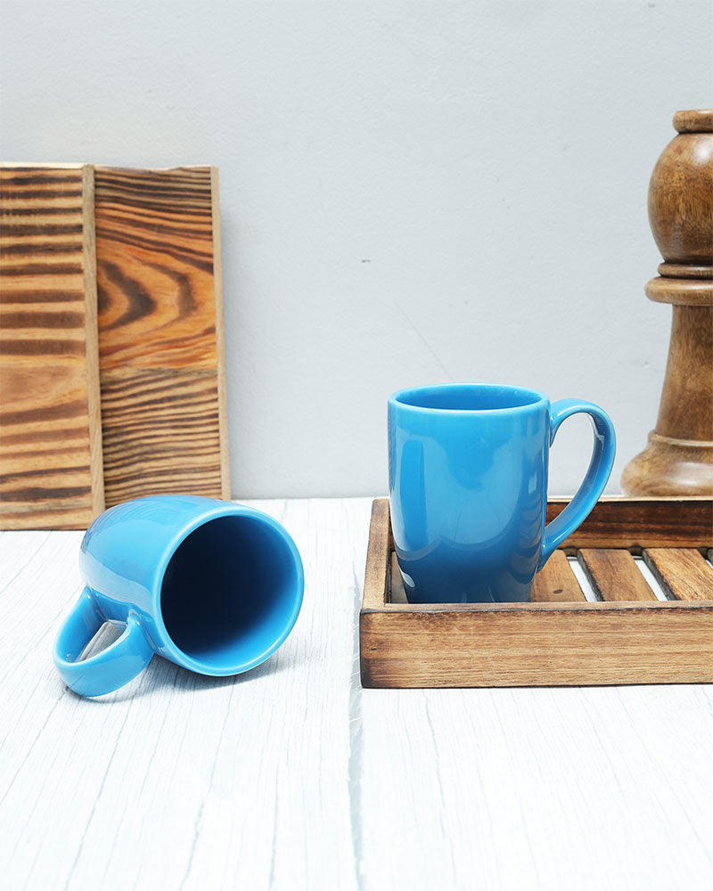 Prime Morning Tea Coffee Cappuccino  Milk Mug, 300 ml Set of 2