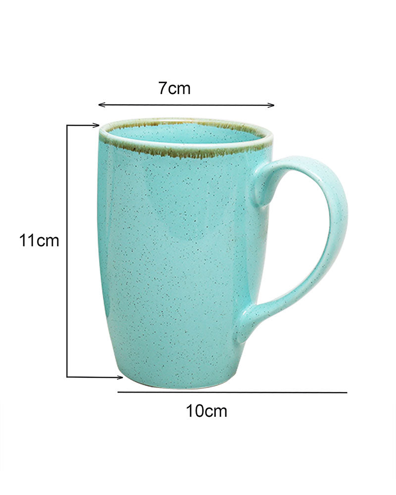 Prime Morning Tea Coffee Cappuccino  Milk Mug, 300 ml, Set of 4