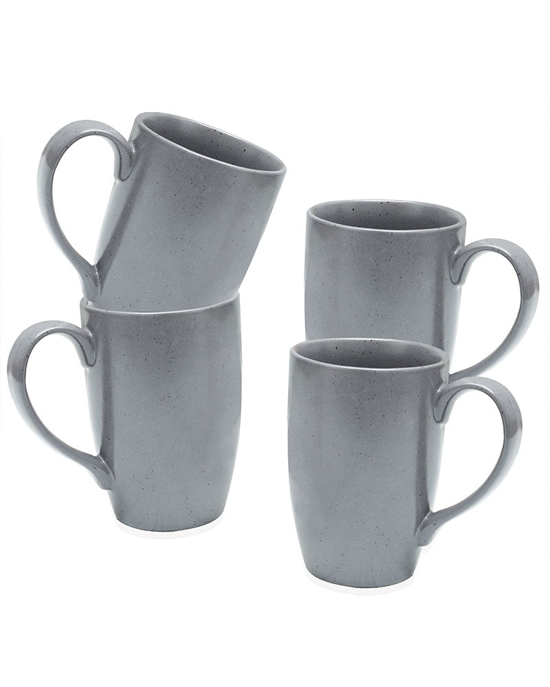 Prime Morning Tea Coffee Cappuccino  Milk Mug, 300 ml, Set of 4
