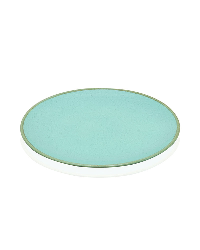 Fine Porcelain Glossy Dinner Plate 27 cm, Scratch Resistant, Microwave and dishwasher safe, set of 4