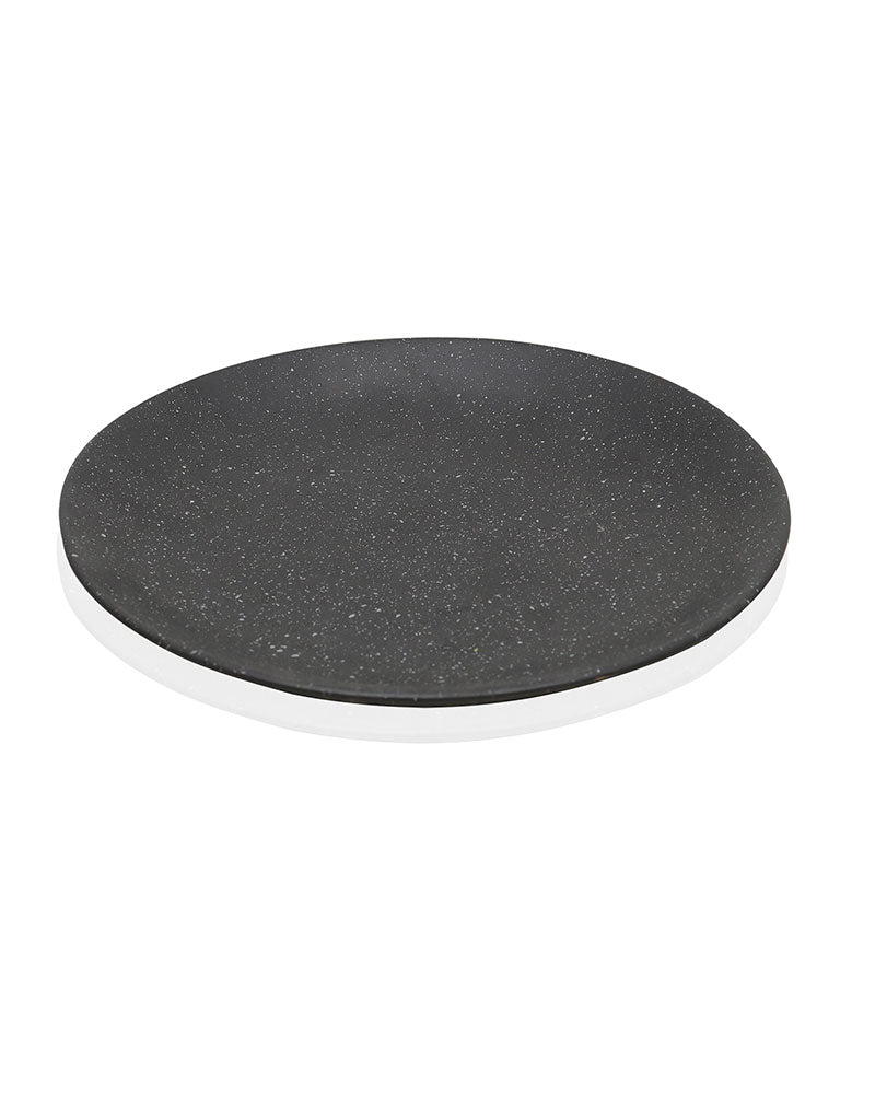 Fine Porcelain Glossy Dinner Plate 27 cm, Scratch Resistant, Microwave and dishwasher safe, set of 2