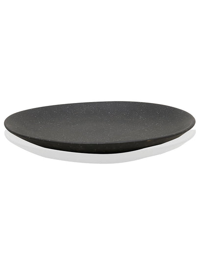 Fine Porcelain Glossy Dinner Plate 27 cm, Scratch Resistant, Microwave and dishwasher safe, set of 2