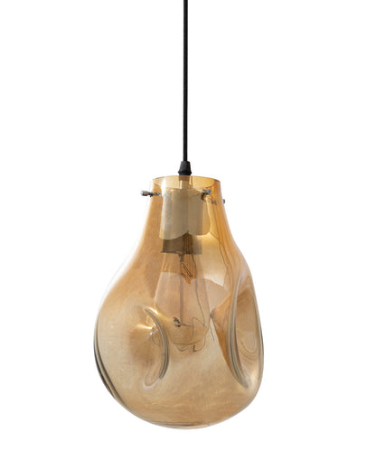 Pendant Light Blown Glass Bedside lsland Lighting Modern Ceiling Organic Design Hanging Drop