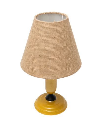 Murphy Golden Table Lamp with Shade, LED Bulb Included
