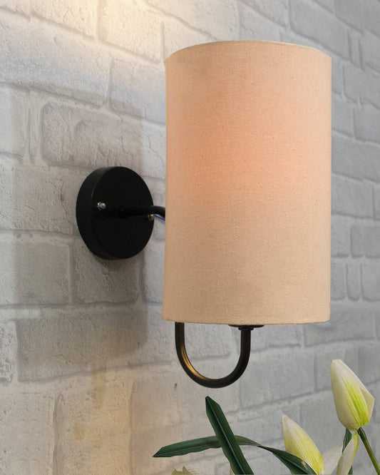 Wall Metal gooseneck stands with Cylinder Shade