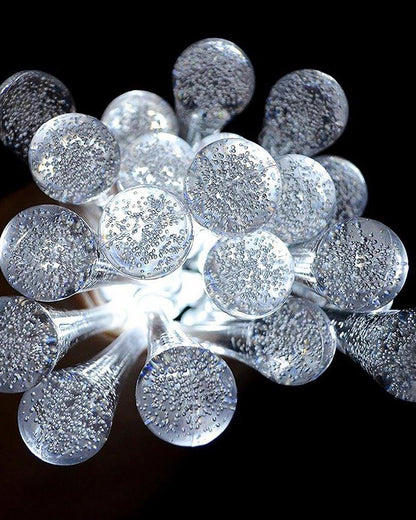 5M Snowflake Shaped LED String Lights for Christmas Indoor Outdoor, Party,Festival Garden Decor