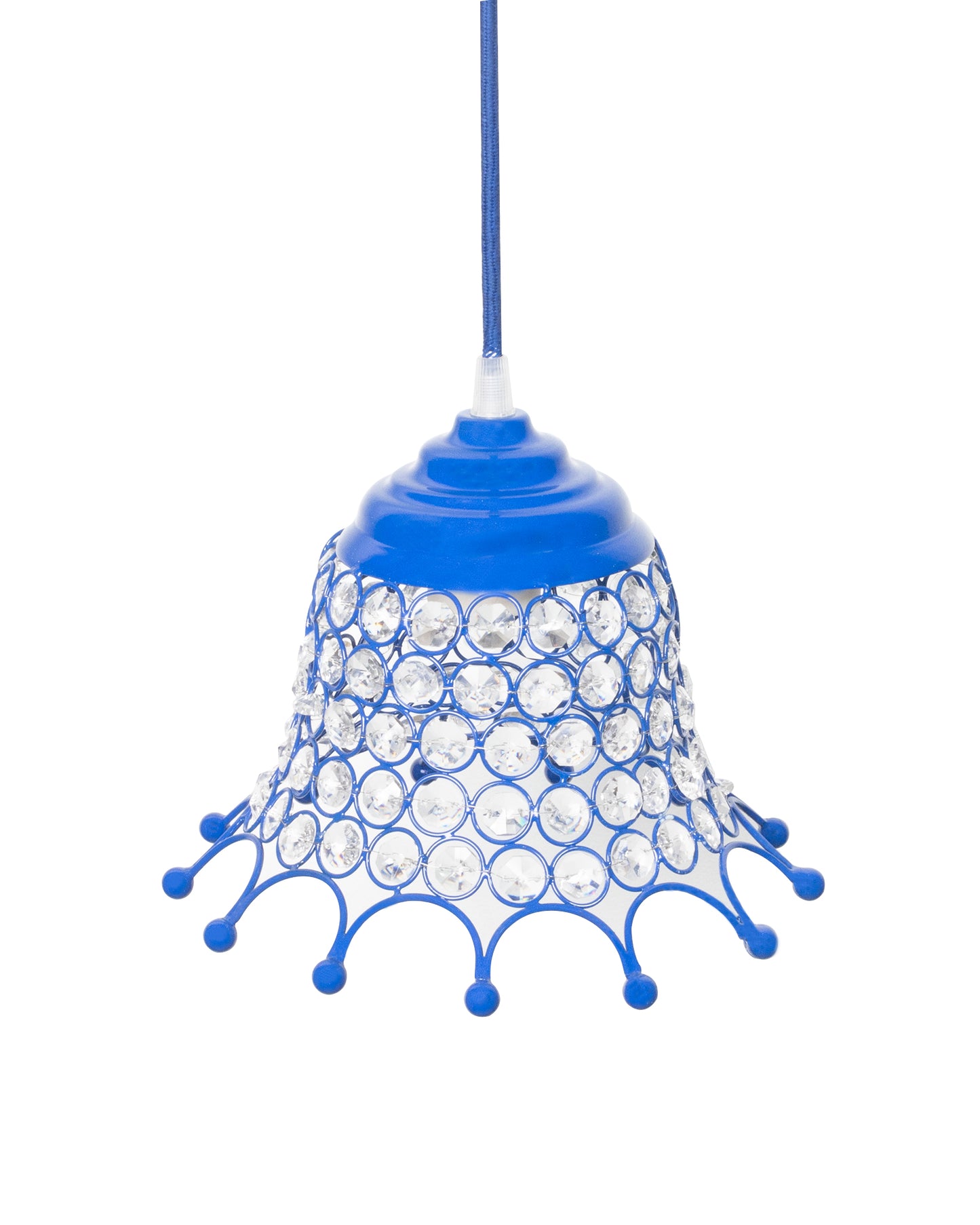 Glossy Hanging crystal pendant light, Adjustable Pendant Light Fixture for Kitchen Dinning Room Bedroom