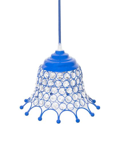 Glossy Hanging crystal pendant light, Adjustable Pendant Light Fixture for Kitchen Dinning Room Bedroom