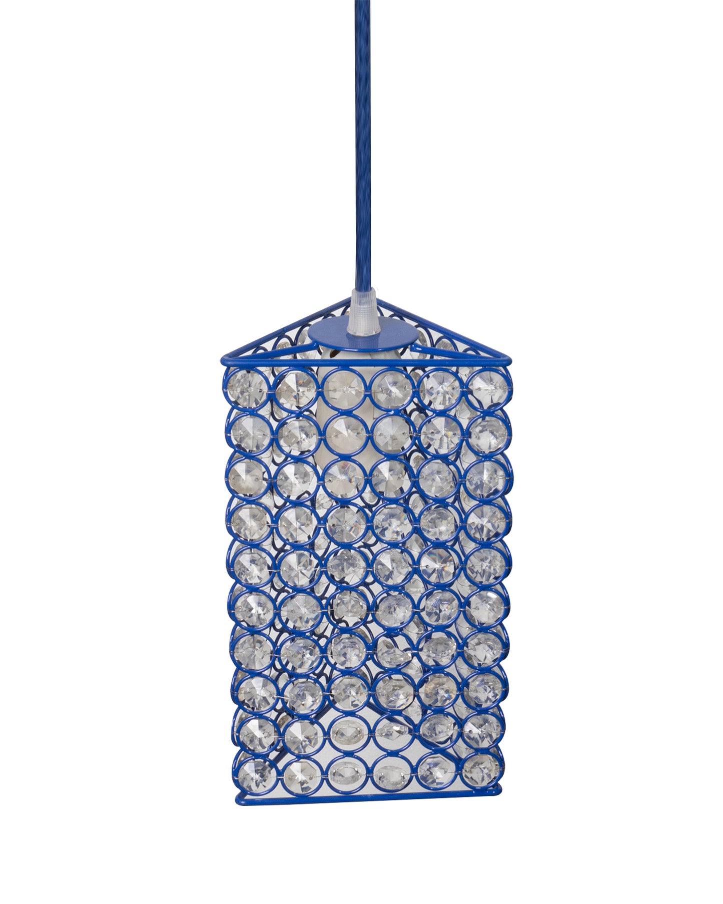 Glossy Hanging crystal Chandelier Vintage Industrial Vintage Pendant Ceiling Light