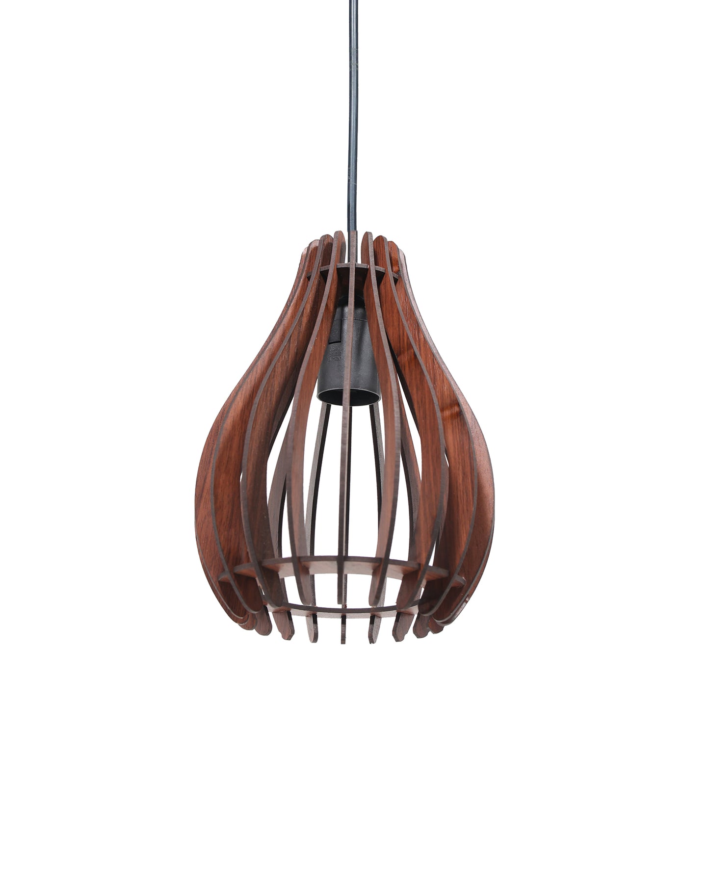 Wood Pendant Light, Mid Century Modern, Handmade, Ceiling Lamp, Chandelier Lighting, Industrial Lamp, Wooden Lamp, Lampshade Ceiling, Oval