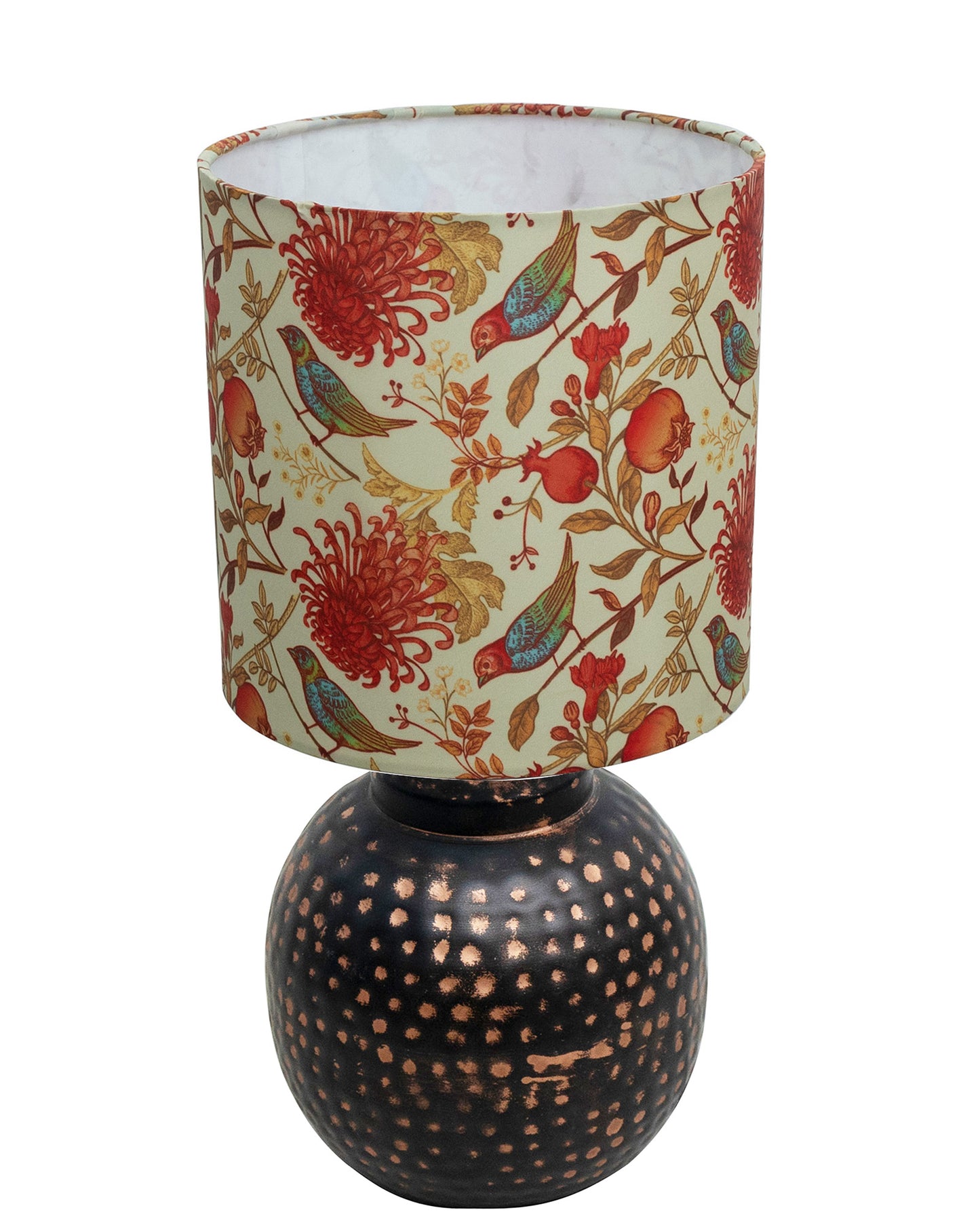 Ginger Jar Antique Table Lamp Hammered Oil-Rubbed Bronze Metal for Living Room Family Bedroom