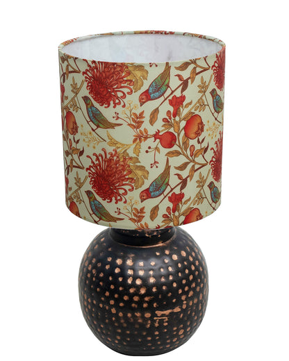 Ginger Jar Antique Table Lamp Hammered Oil-Rubbed Bronze Metal for Living Room Family Bedroom