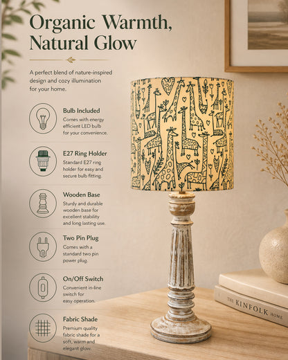 Traditional Country Cottage Table Lamp Antique White Athens Desk Lamp for Bedroom Living Room