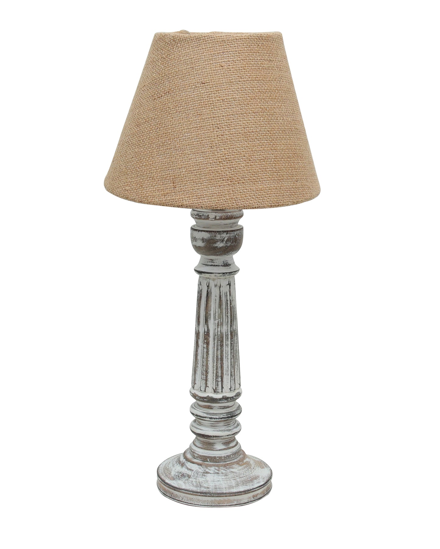 Traditional Country Cottage Table Lamp Antique White Athens Desk Lamp for Bedroom Living Room