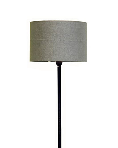 Floor Lamp with Wooden Base