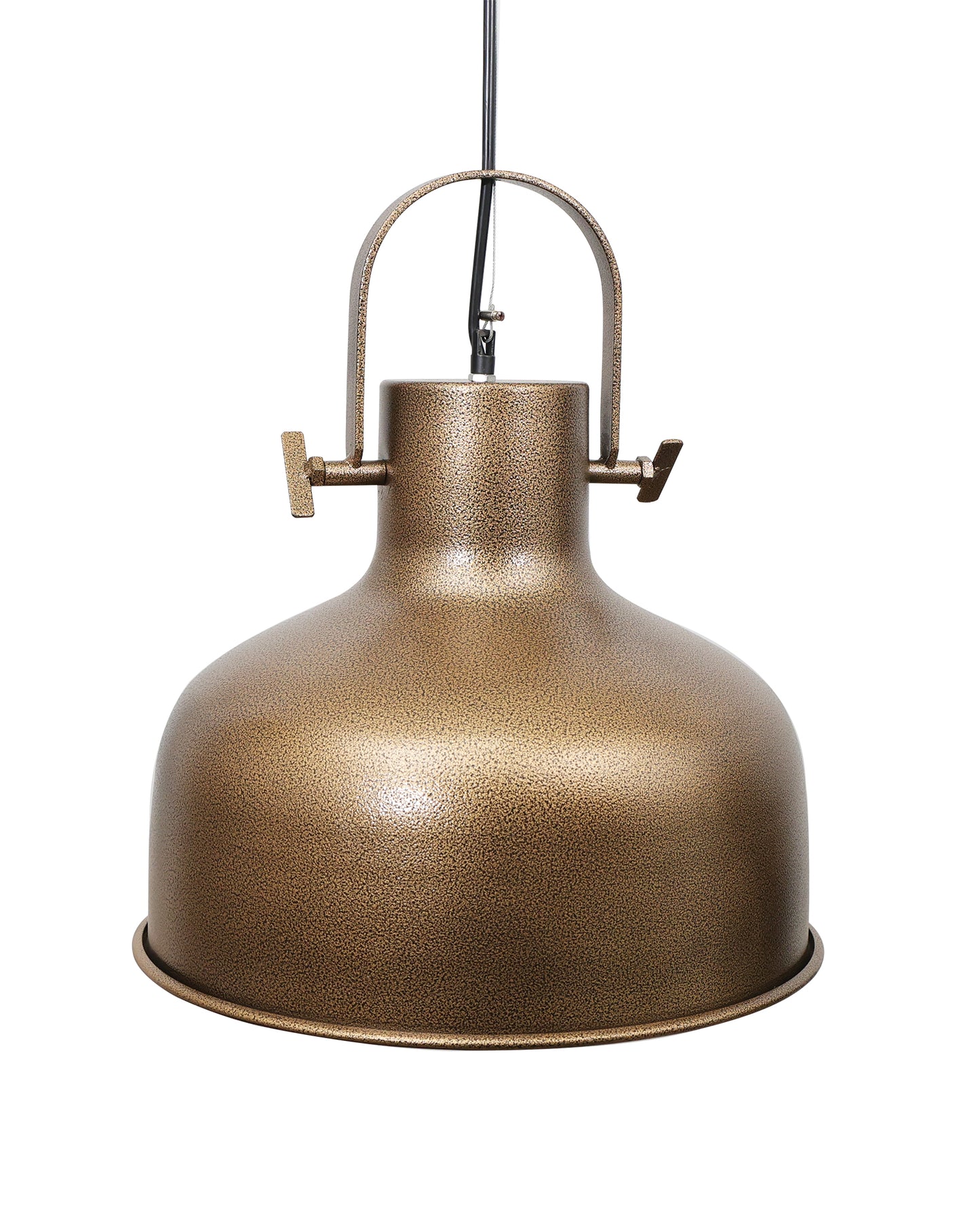 Nautical Barn Pendant Light Retro Pendant Light 14"Wide 1-Light Pendant Lamp with Dome Shape Ceiling Chandelier, Farmhouse