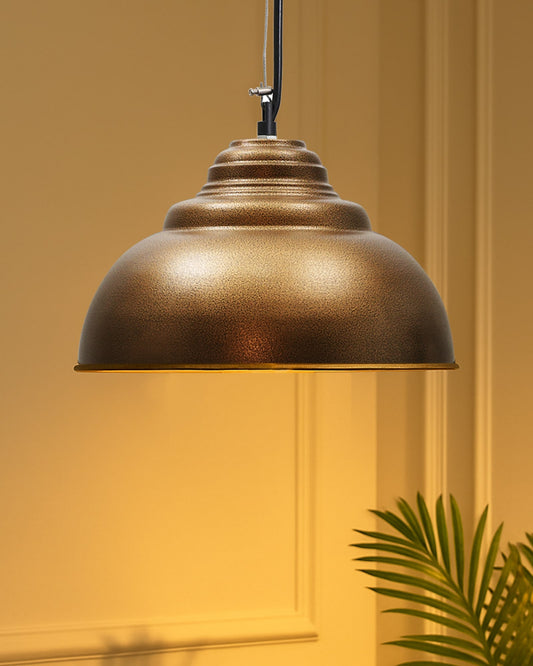 Nautical Barn Pendant Light Retro Pendant Light 14"" Wide 1-Light Pendant Lamp with Dome Shape Ceiling Chandelier, Barn Dome