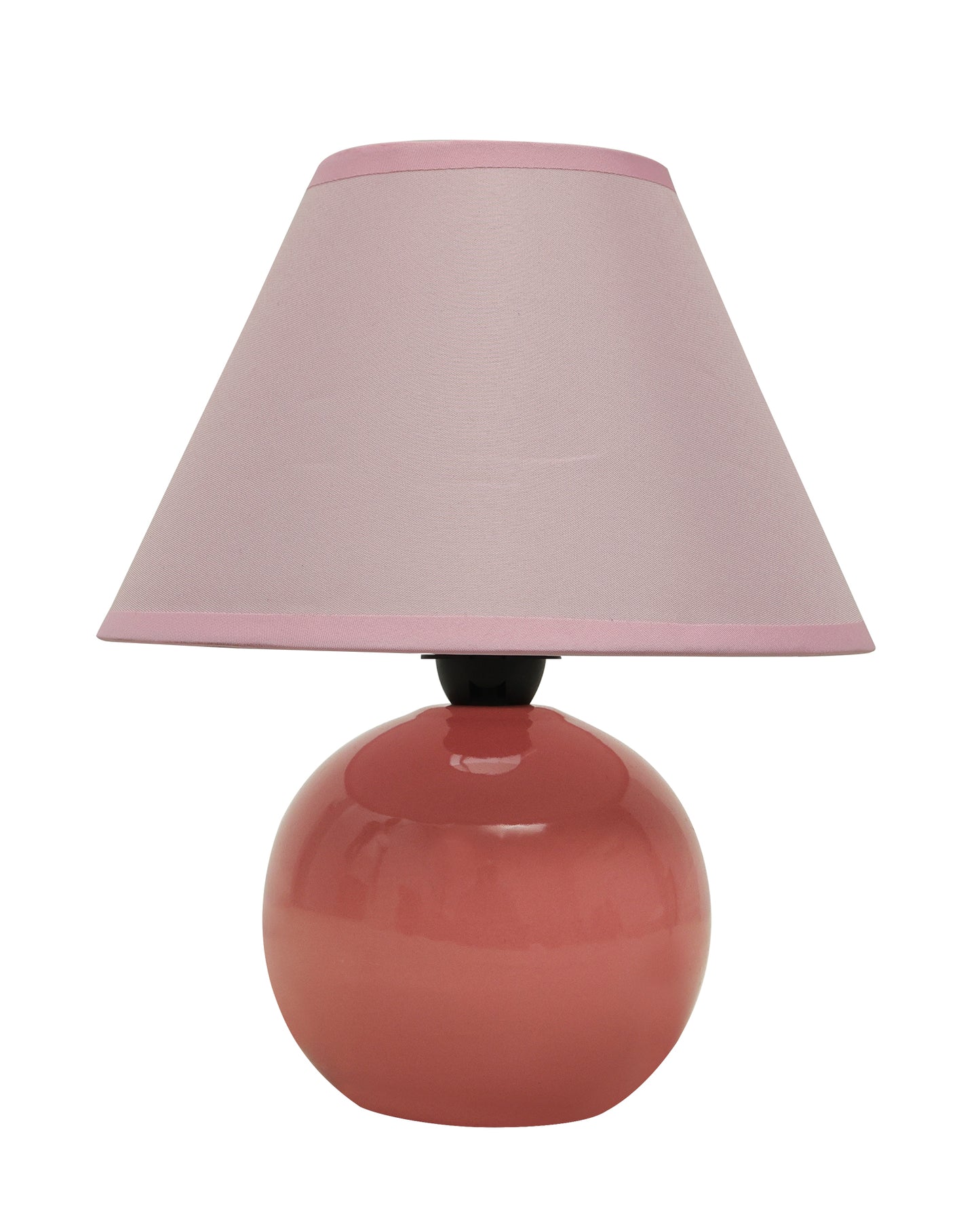 Modern Small Ceramic Table Lamp, Classic Bedside Desk lamp for Living Room Bedroom, Farmhouse Night