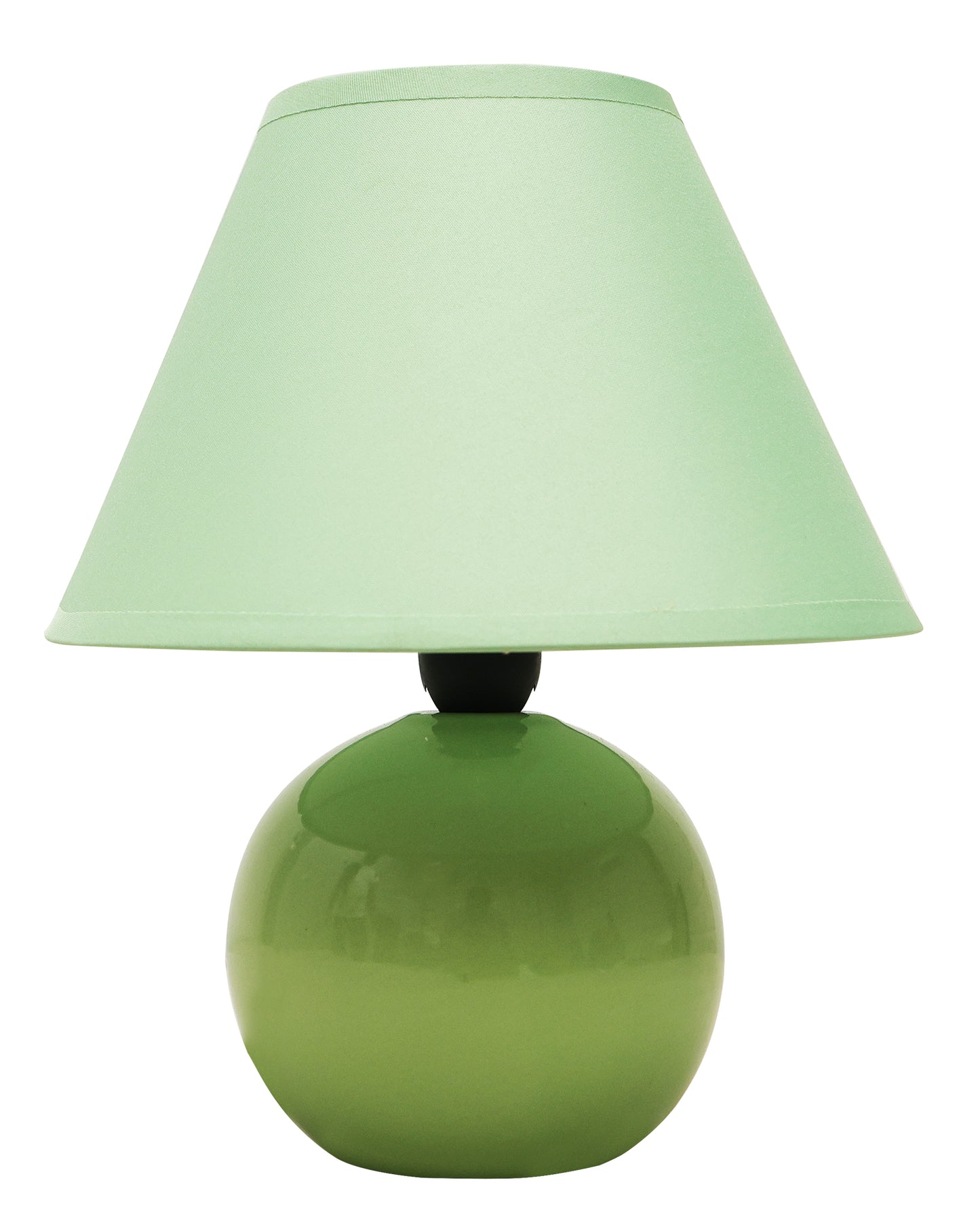 Modern Small Ceramic Table Lamp, Classic Bedside Desk lamp for Living Room Bedroom, Farmhouse Night