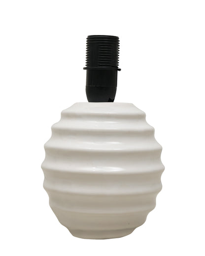 Modern Small Ceramic Table Lamp, Classic Bedside Desk lamp for Living Room Bedroom, Farmhouse Night