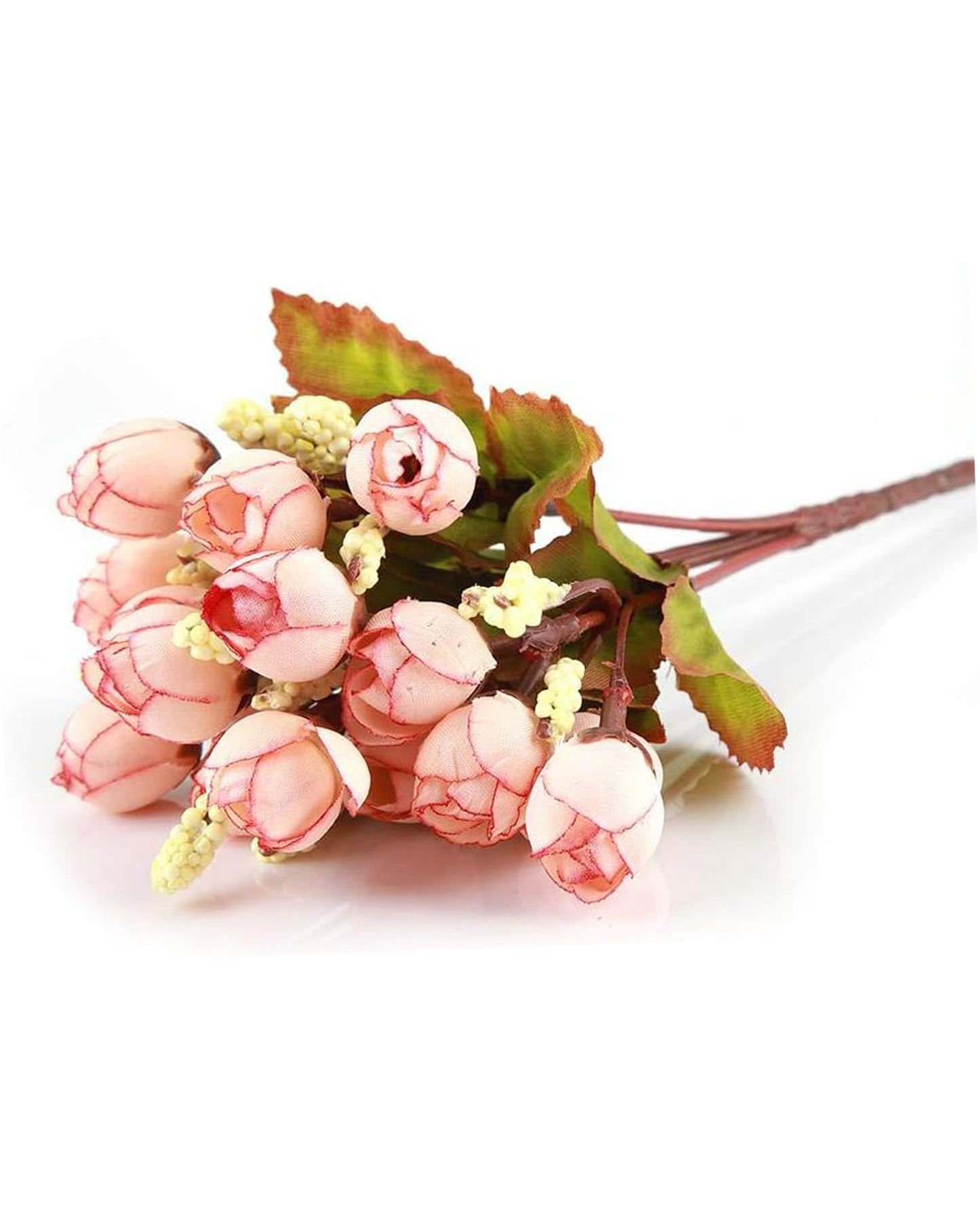 Artificial Flowers Rose for Home Decoration Bunch | Small Size Bunch| Indoor Outdoor UV Resistant