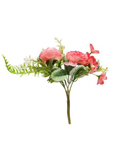 Artificial Flowers Bouquets, Artificial Silk Faux Flowers Rose for Wedding, Home Table Decorations, Wedding Centerpieces Flowers Arrangement Hydrangea, set of 3 bunch