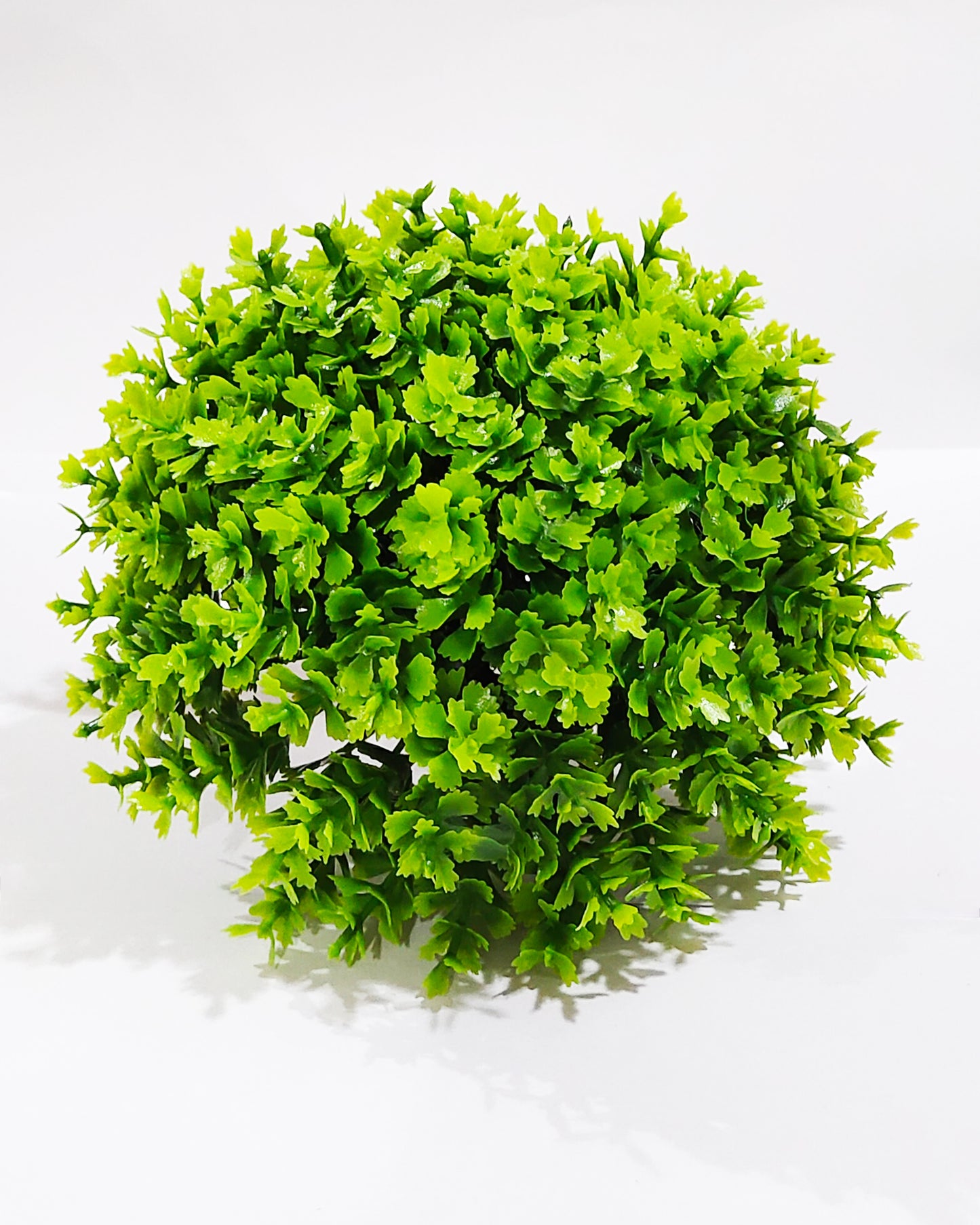 Fake Plants for Bathroom/Home Office Decor, Small Artificial Faux Greenery for House Decoration Office Cubicle Shelf Window, Boxwood, set of 2 with metal Pot