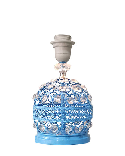 Modern Small Crystal Table Lamp,Contemporary Bedroom Bedside Nightstand Lamp,Desk Globe Lamp for Living Room Girls Kids Room