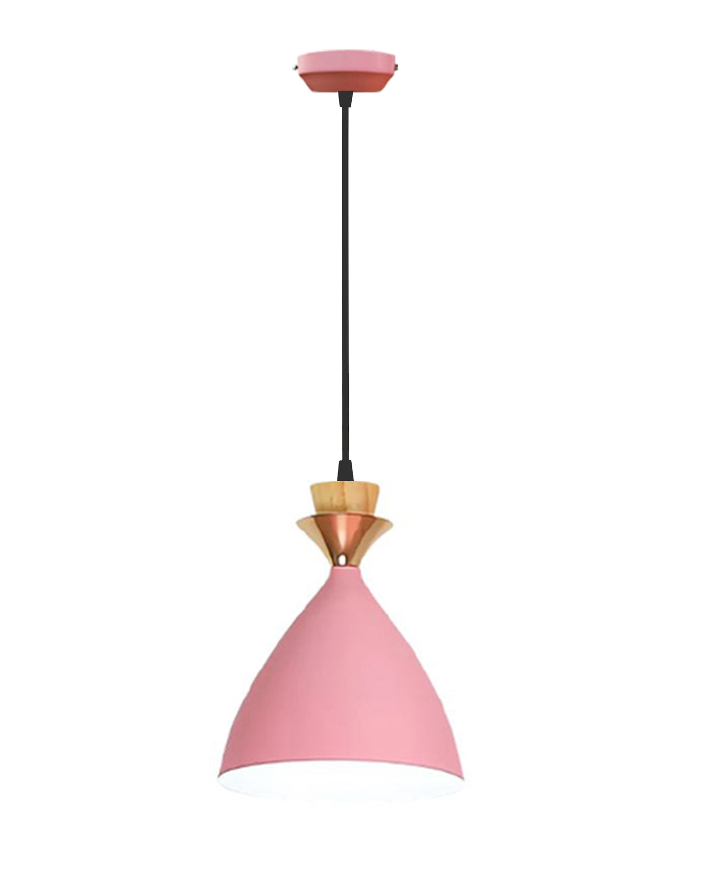 Pendant Lamp Shade for Kitchen Island, Color Metal Minimal Pot Pendant Light Shades, Nordic Style for Bedroom, Living Room, Macaron