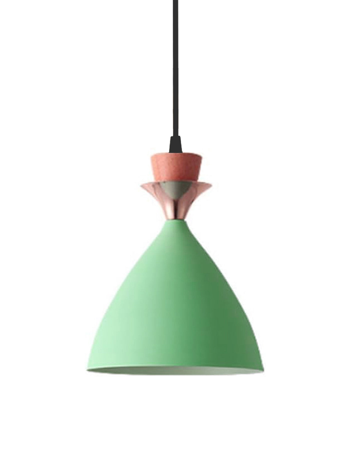 Pendant Lamp Shade for Kitchen Island, Color Metal Minimal Pot Pendant Light Shades, Nordic Style for Bedroom, Living Room, Macaron