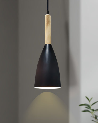 Pendant Lamp Shade for Kitchen Island, Color Metal Minimal Pot Pendant Light Shades, Nordic Wood Bedroom, Living Room, Bottle Guard