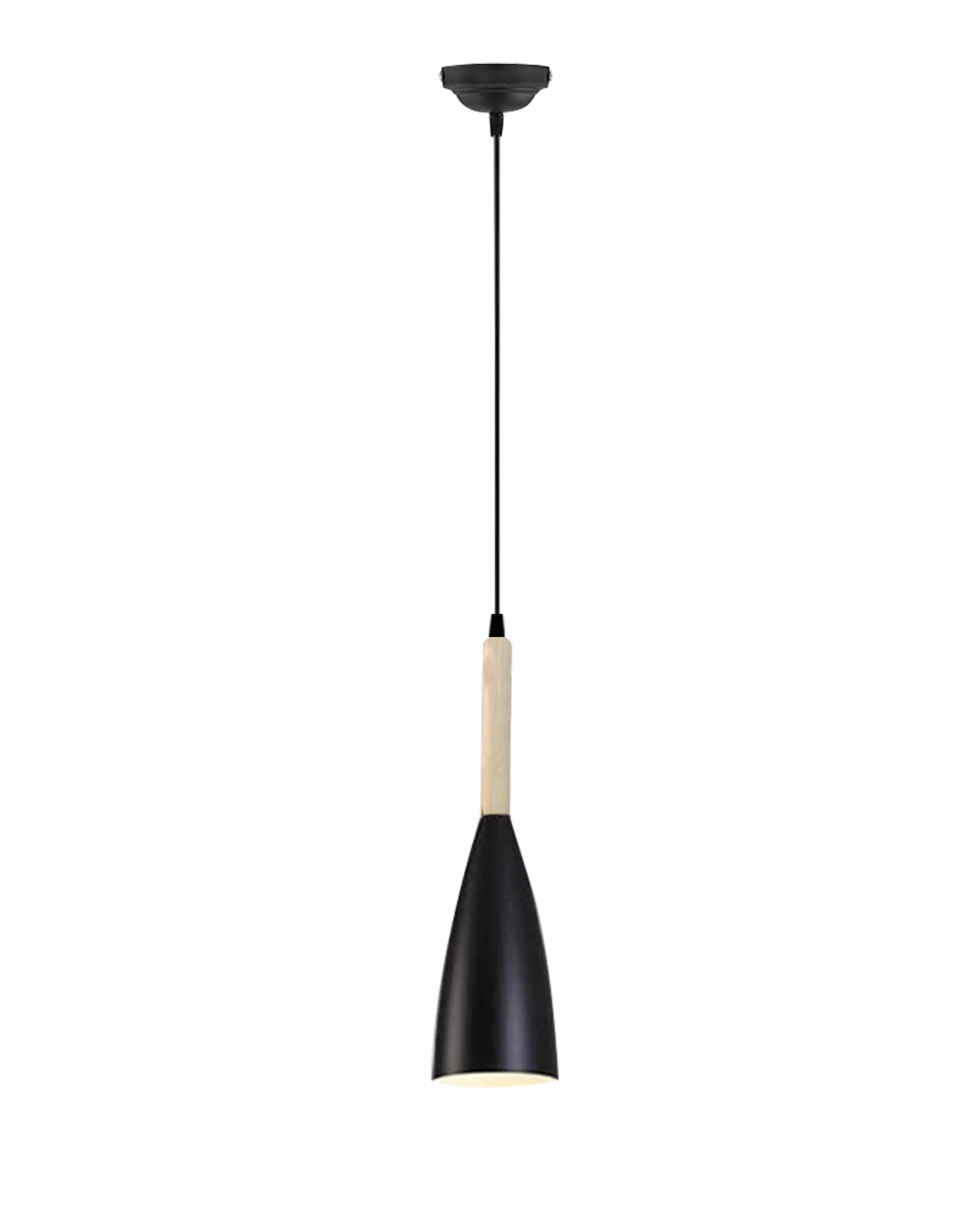 Pendant Lamp Shade for Kitchen Island, Color Metal Minimal Pot Pendant Light Shades, Nordic Wood Bedroom, Living Room, Bottle Guard