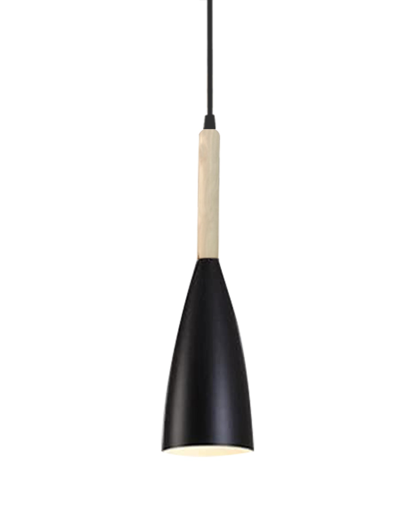 Pendant Lamp Shade for Kitchen Island, Color Metal Minimal Pot Pendant Light Shades, Nordic Wood Bedroom, Living Room, Bottle Guard