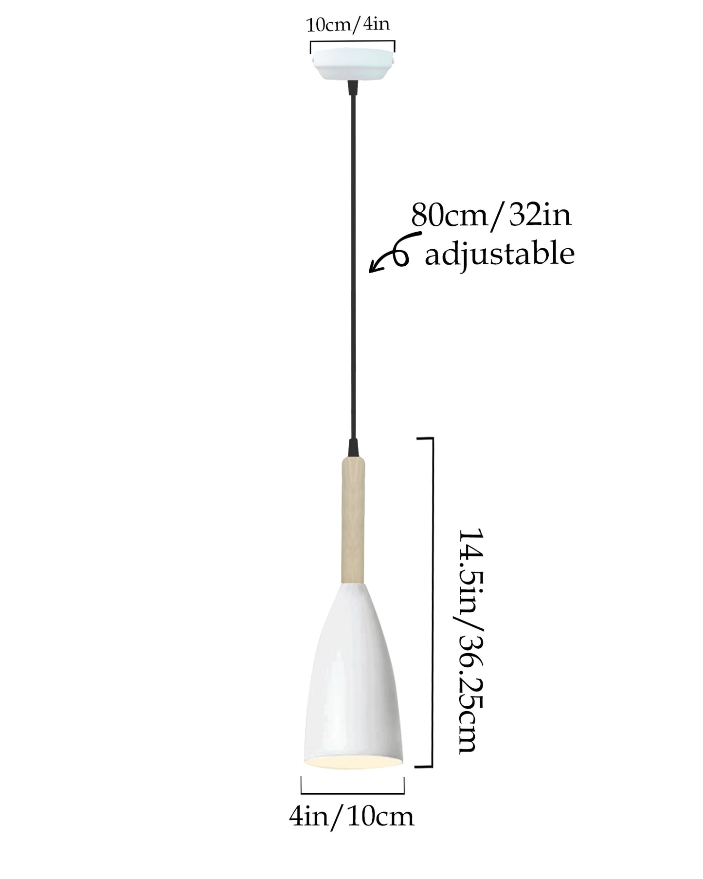 Pendant Lamp Shade for Kitchen Island, Color Metal Minimal Pot Pendant Light Shades, Nordic Wood Bedroom, Living Room, Bottle Guard