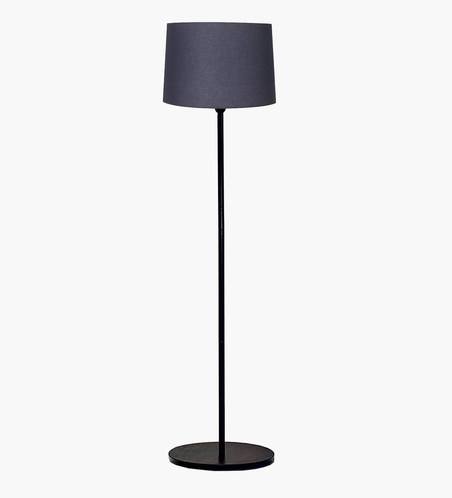 Homesake® Modern Floor Lamp for Living Room Traditional Farmhouse Boho Floor Lamp Mid-Century Pole Lamp, Linen Lamp Shade Side Standing Lamps | Corner Lamp Light | Hall Bedroom Office, Pleated White