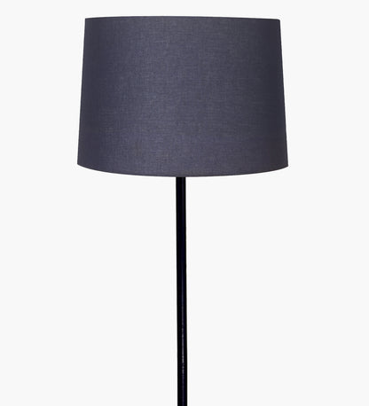 Homesake® Modern Floor Lamp for Living Room Traditional Farmhouse Boho Floor Lamp Mid-Century Pole Lamp, Linen Lamp Shade Side Standing Lamps | Corner Lamp Light | Hall Bedroom Office, Pleated White