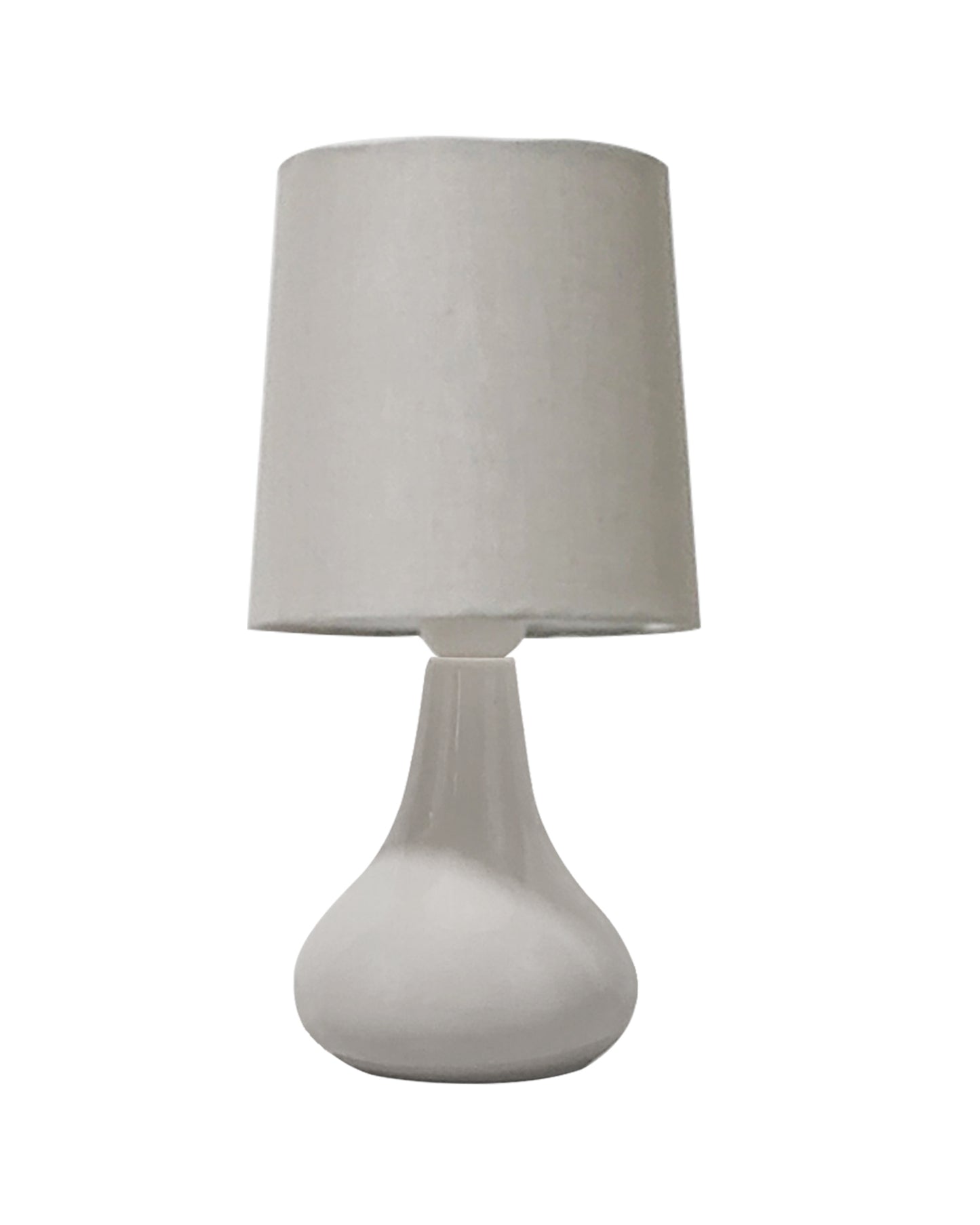 Bedside Ceramic Table Lamp, Classic Desk lamp for Living Room Bedroom, Farmhouse Nightstand Lamps Teardrop with Sage Fabric Shade