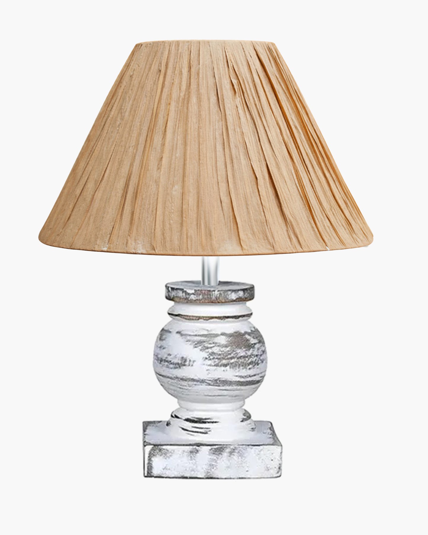Small Table Lamp for Bedroom Living Room Simple Retro Wood Grain Farmhouse Bedside Lamps Suitable for Nightstand, Gift, Trophy
