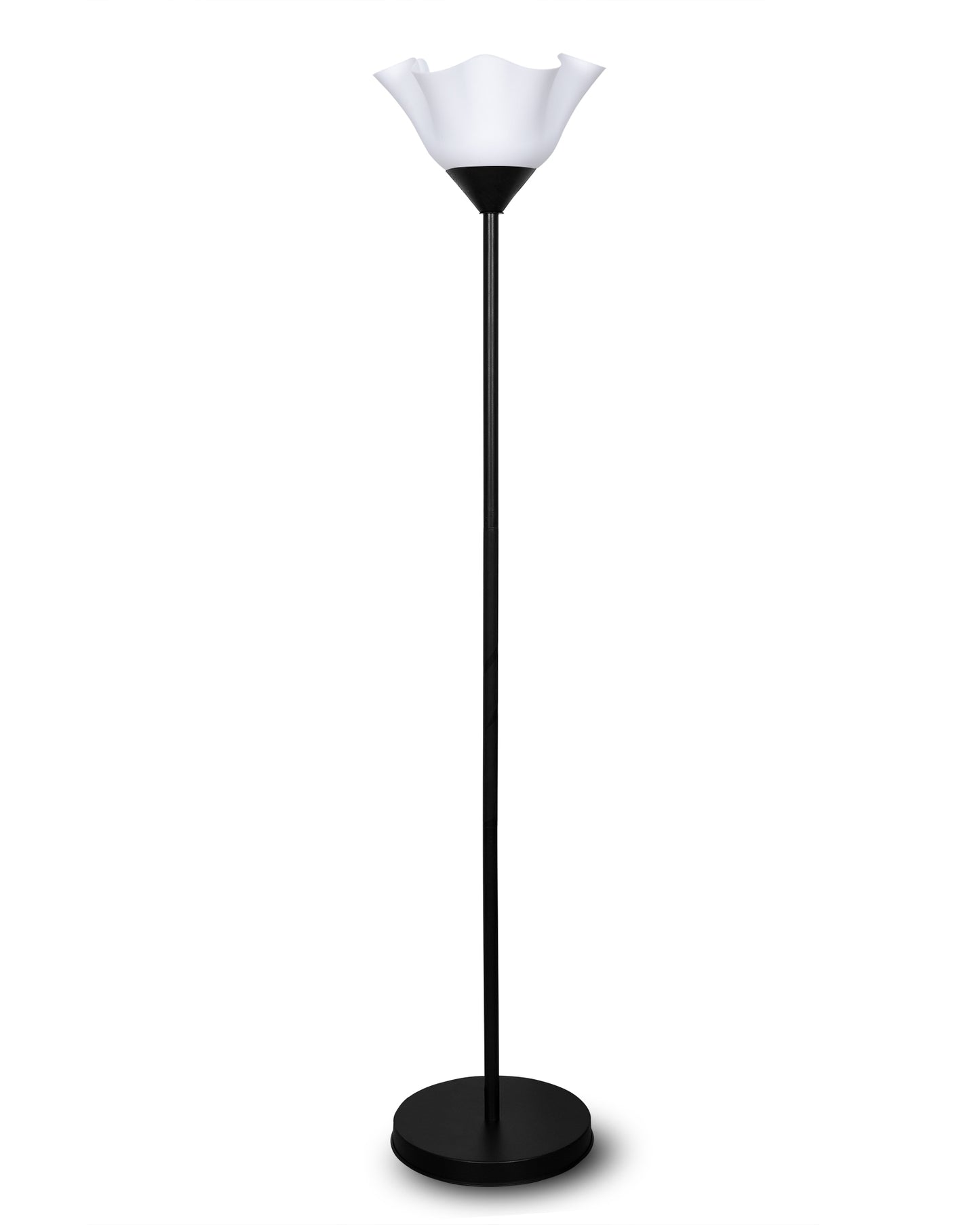 Sky Tulip Standing Lamps with Acrylic Shade,Modern Floor Lamp for Living Room, Bedrooms, Office  Straight