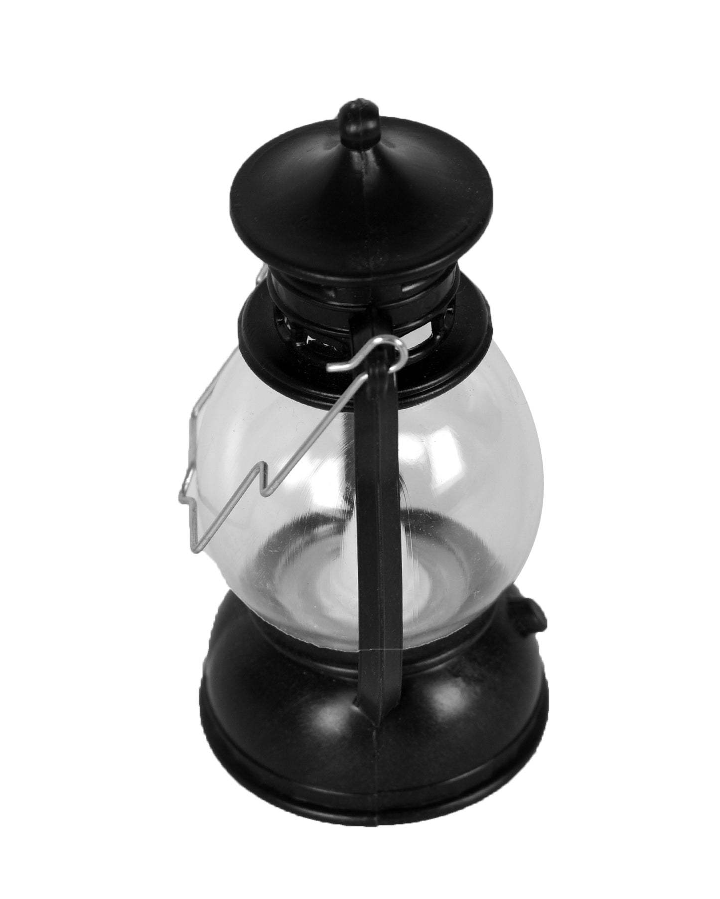 3 pcs Flameless and Smokeless Acrylic Antique LED Lantern Hurricane Lamp and Wall Hanging Led Candle Light for Home,Living Room for Diwali Decorations, Oil lantern, Black & White