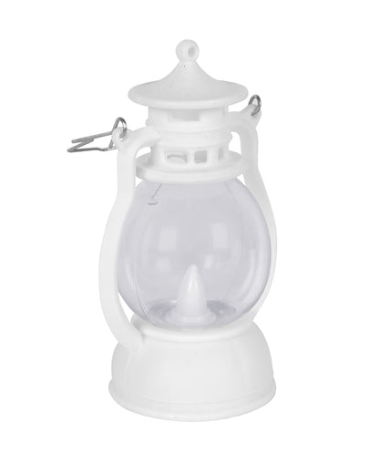 3 pcs Flameless and Smokeless Acrylic Antique LED Lantern Hurricane Lamp and Wall Hanging Led Candle Light for Home,Living Room for Diwali Decorations, Oil lantern, Black & White