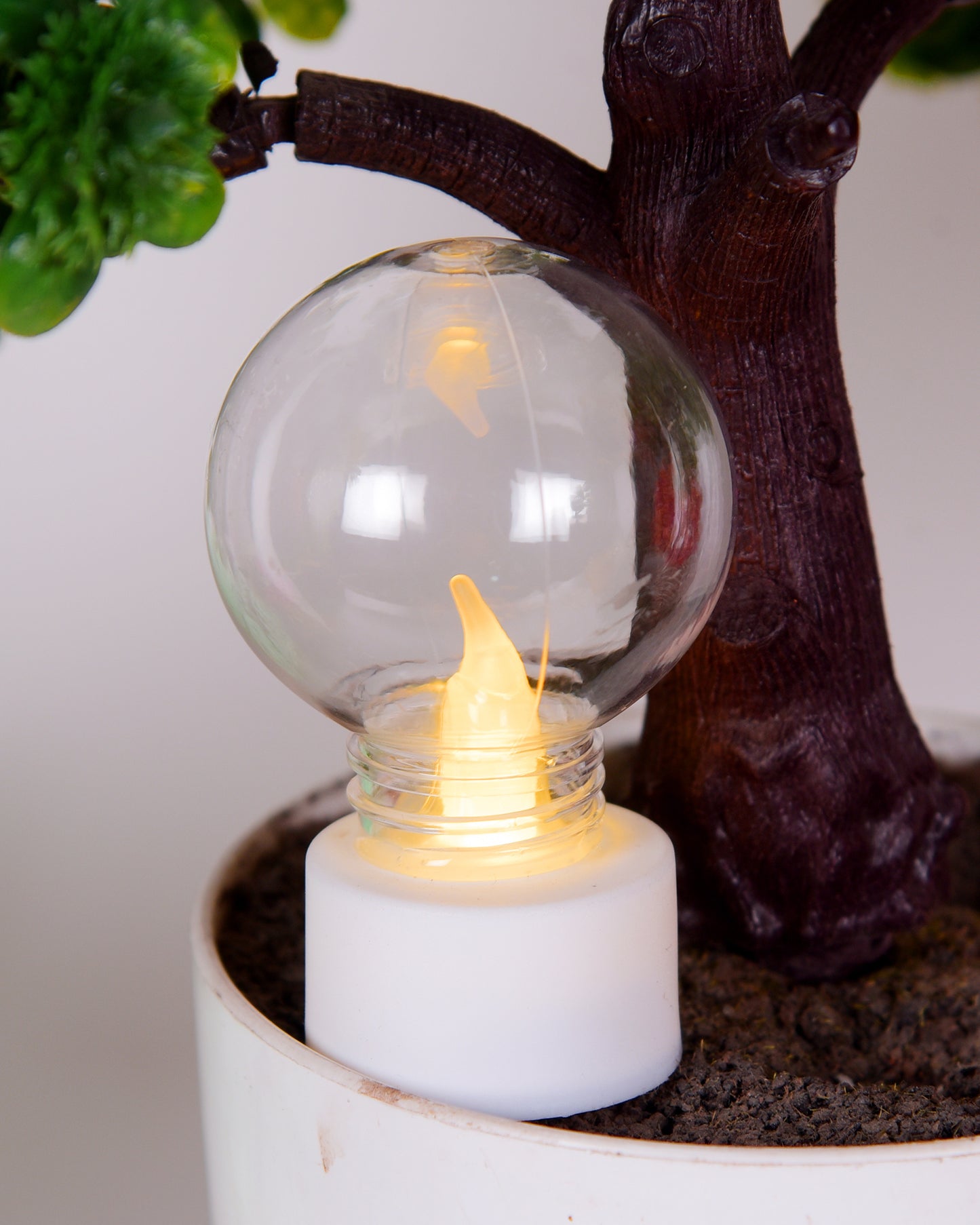 4 pcs Flameless and Smokeless Acrylic Antique LED Lantern Hurricane Lamp and Wall Hanging Led Candle Light for Home,Living Room for Diwali Decorations, Diya Bubble, Black