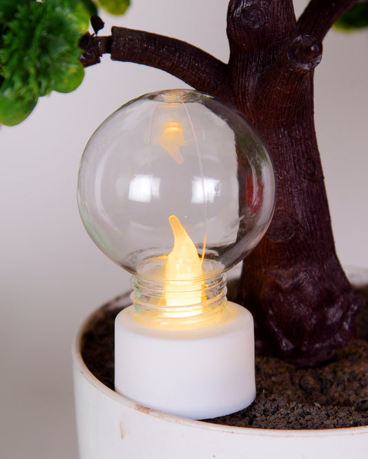 4 pcs Flameless and Smokeless Acrylic Antique LED Lantern Hurricane Lamp and Wall Hanging Led Candle Light for Home,Living Room for Diwali Decorations, Diya Bubble, Black