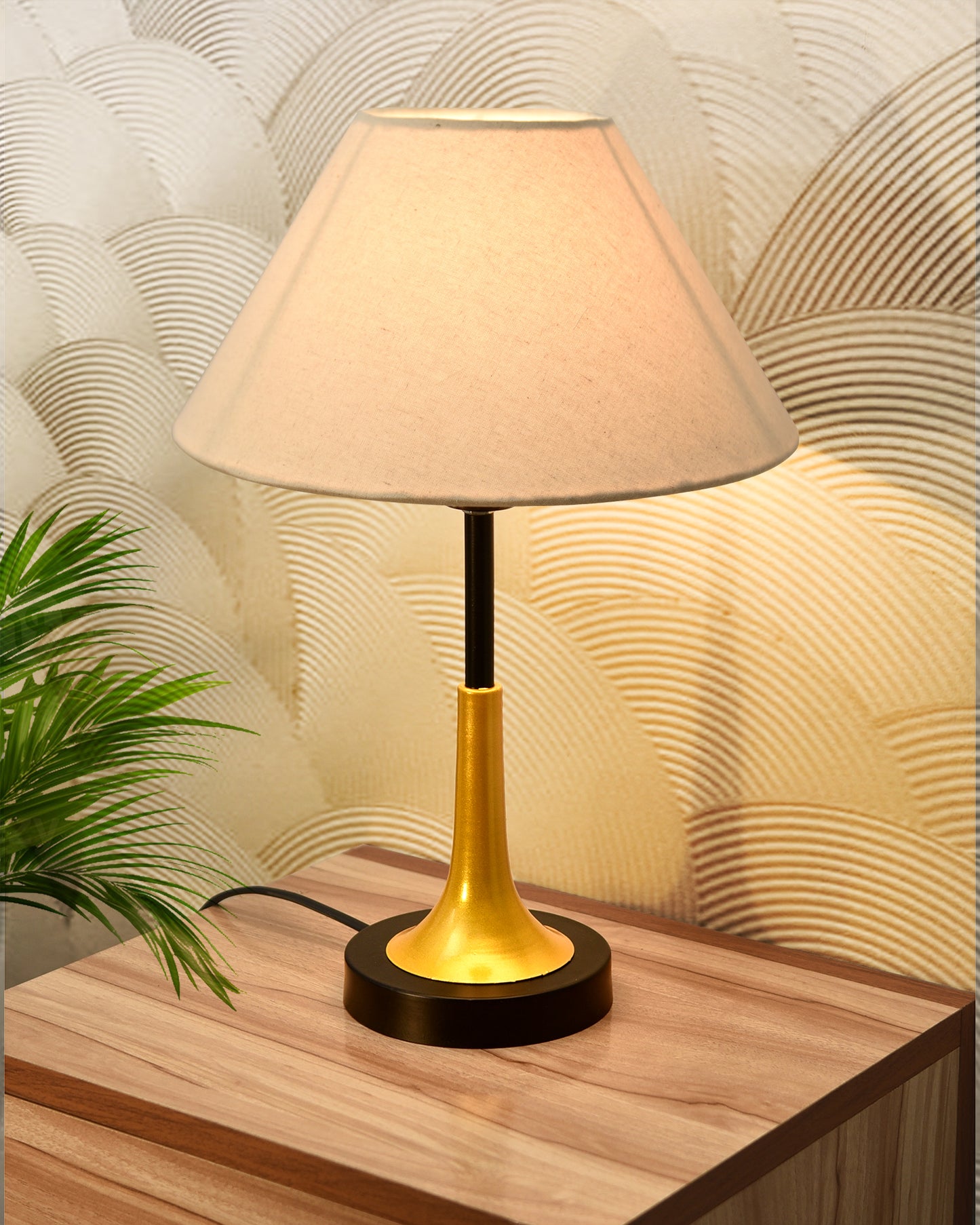 Rustic Black Metal Bedside Lamp Black Rustic Table Lamp For