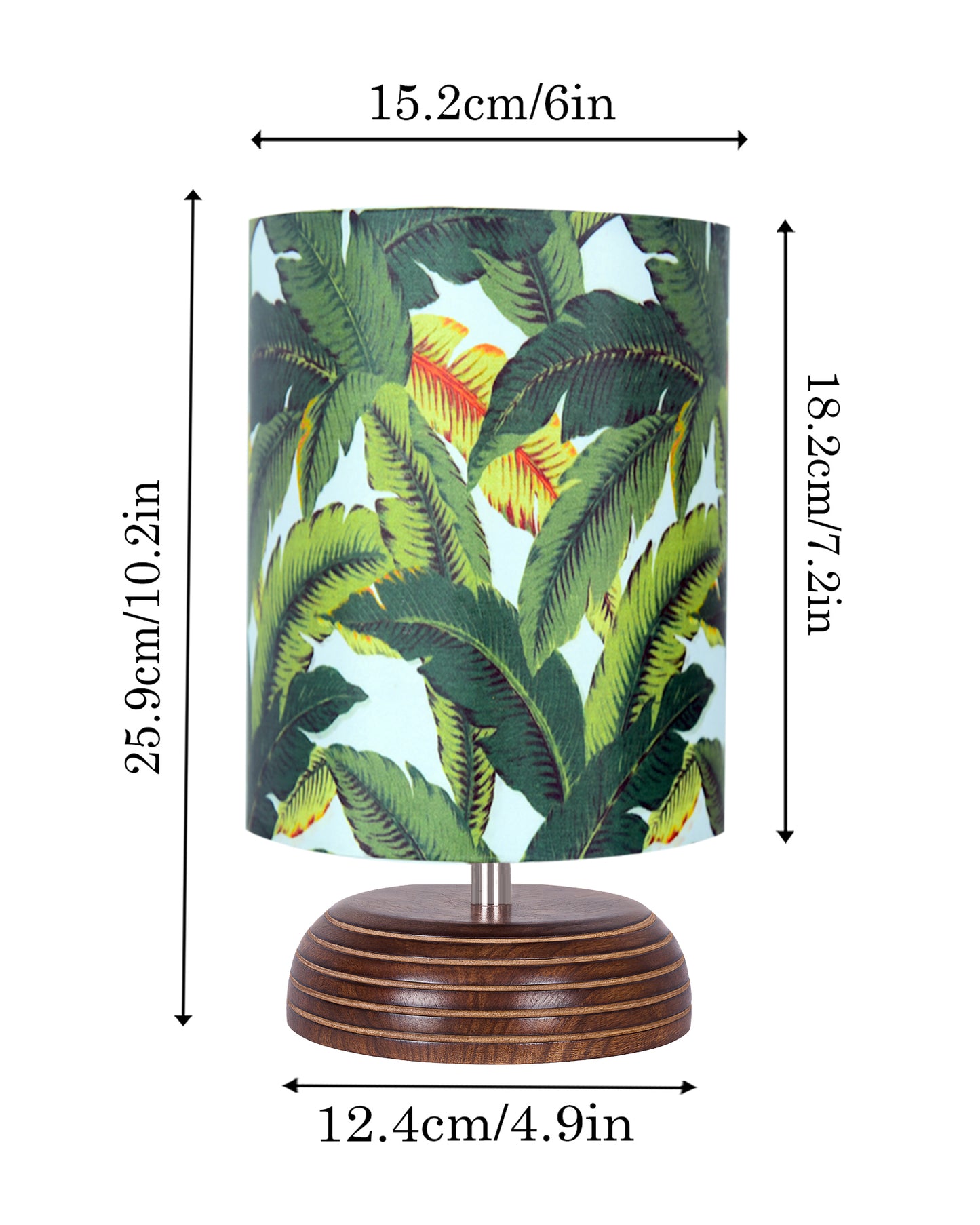 Modern Zen Wooden Lampshade Nightstand Lamps, Antique Base E27 Creative Reading Bedside Lamps Ideal for Bedroom, Pebble, Bird Cylinder