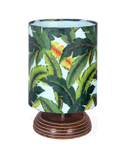 Modern Zen Wooden Lampshade Nightstand Lamps, Antique Base E27 Creative Reading Bedside Lamps Ideal for Bedroom, Pebble, Bird Cylinder