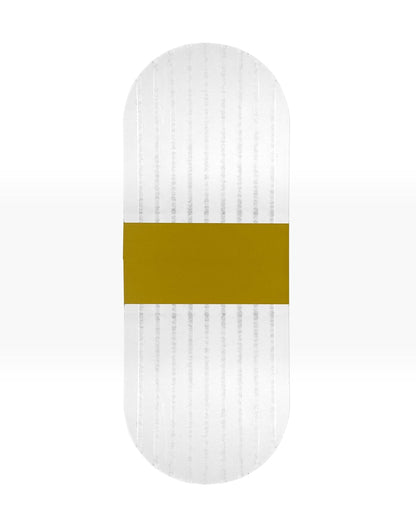 Modern LED Acrylic Wall Light for Living Room | Frosted Panel Sconce Vertical Panel Wall Mounted – Warm White, Indoor Decorative Lighting, Oval, Gold