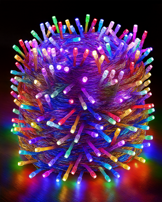 Premium 600 Led 100 Meter String Lights for Decoration, Waterproof Outdoor Indoor 8 Modes Bright Fairy Light Patio Wall Party Wedding Diwali Decoration Balcony Light (Multi-Color),100 Meters