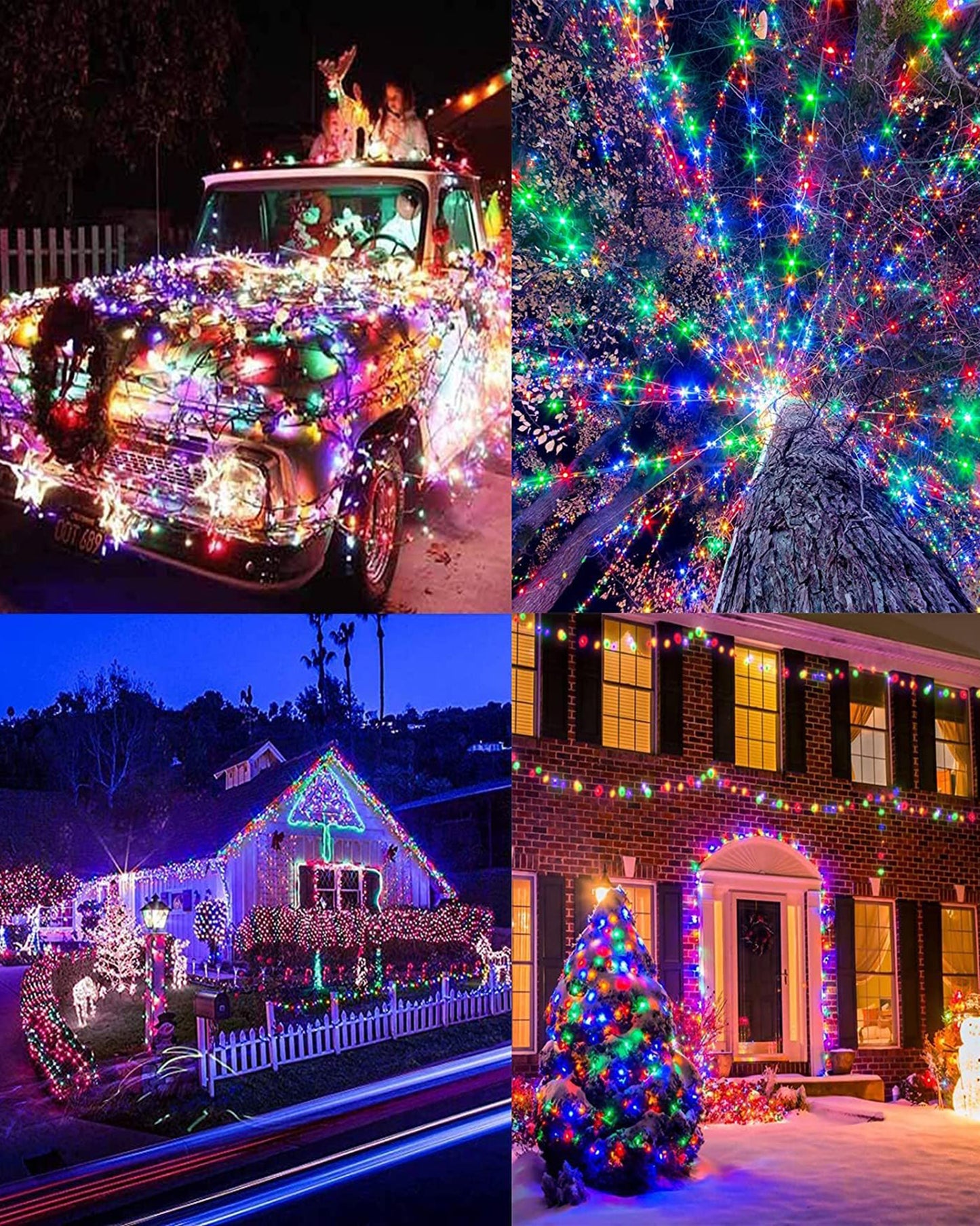 Premium 600 Led 100 Meter String Lights for Decoration, Waterproof Outdoor Indoor 8 Modes Bright Fairy Light Patio Wall Party Wedding Diwali Decoration Balcony Light (Multi-Color),100 Meters