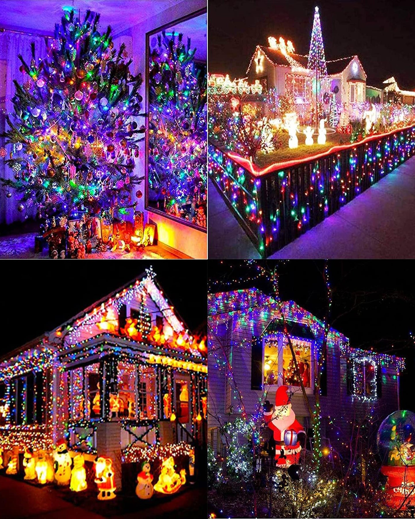 Premium 600 Led 100 Meter String Lights for Decoration, Waterproof Outdoor Indoor 8 Modes Bright Fairy Light Patio Wall Party Wedding Diwali Decoration Balcony Light (Multi-Color),100 Meters